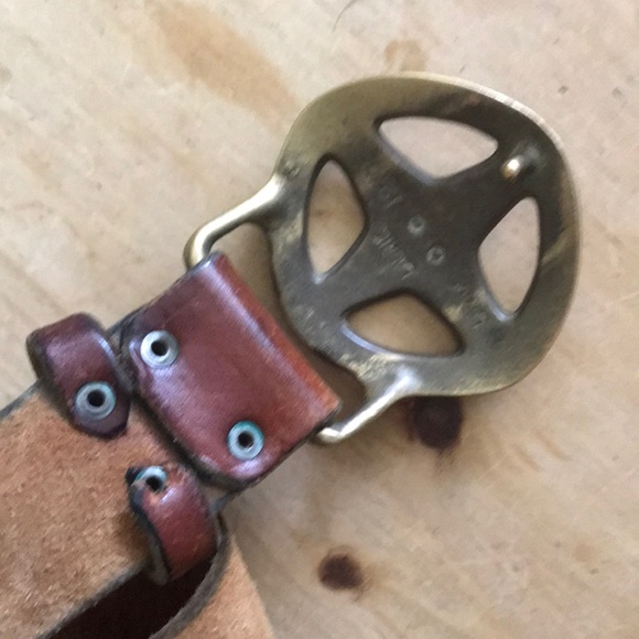 Vintage Duncan Laurie brass belt - stamped 1970 - Picture 3 of 3